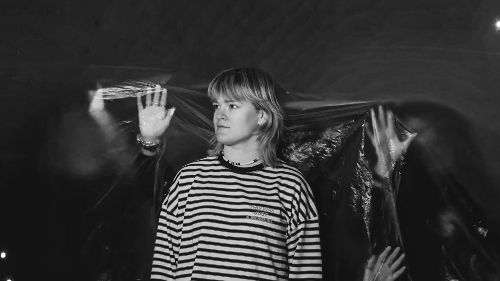 Beau Robijn tijdens een shoot op locatie